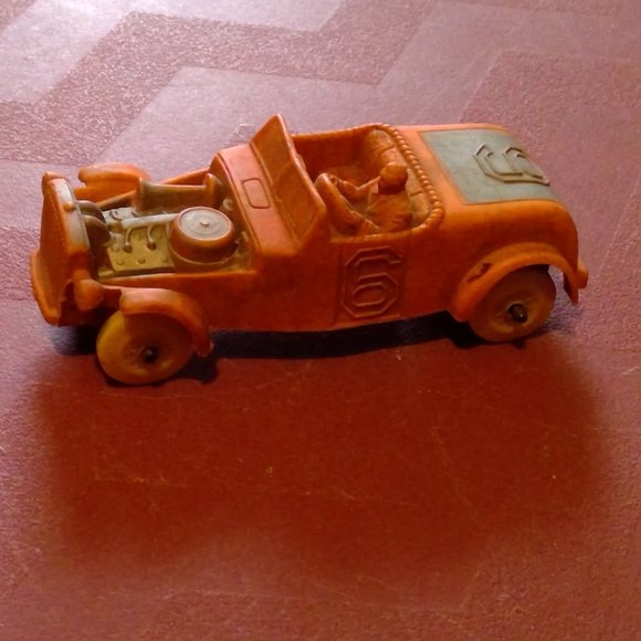 Old Vintage Auburn rubber car - Picture 1 of 7